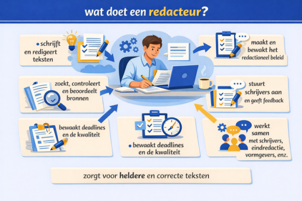 Wat doet een redacteur